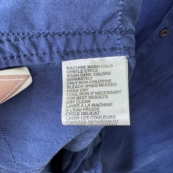 Tommy Bahama 100% Silk Blue Textured Short Sleeve Button Down Shirt Men’s XL - Picture 6 of 6